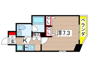 ﾊｰﾓﾆｰﾚｼﾞﾃﾞﾝｽ森下#001(704)の物件間取画像